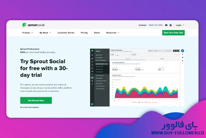 3- ابزار بررسی هشتگ sprout social