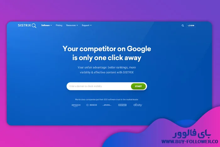 نرم ‌افزار Sistrix